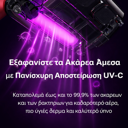 MiteKiller™ Οικογενειακή Αντιαλλεργική Ηλεκτρική Σκούπα UV